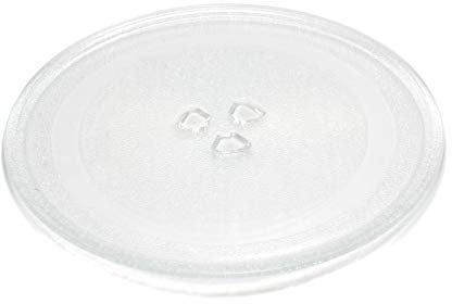 First4Spares Microwave 3 Lug Glass Turntable Plate for Daewoo Microwaves (245mm)