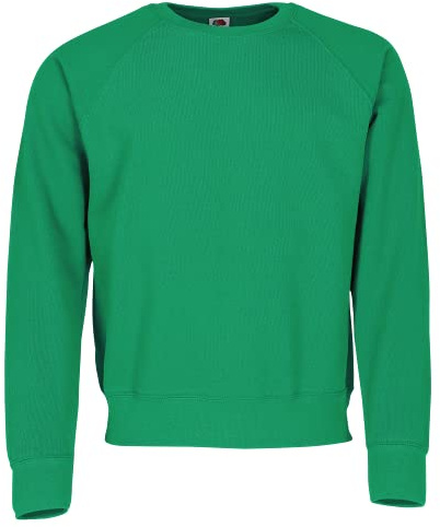 Fruit of The Loom Herren Raglan Sweatshirt Kapuzenpullover