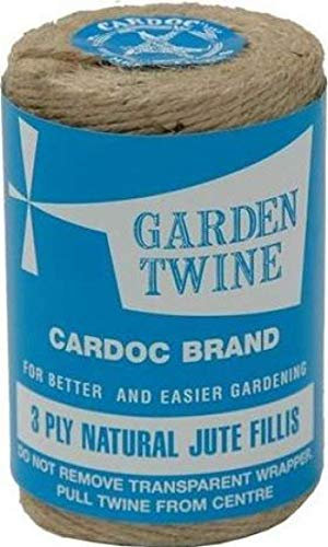 Cardoc Garden Twine 3 Ply Natural Jute Fillis - 200g