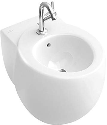 Villeroy & Boch Bidet Aveo 741100 400x590mm Weiß Alpin Ceramicplus, 741100R1