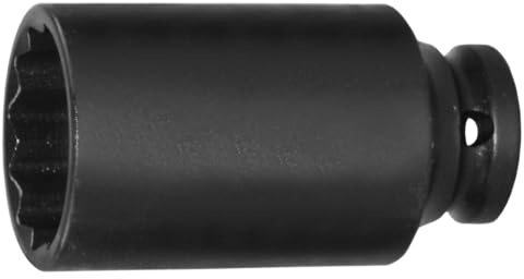 SW-Stahl 10189L Antriebswellennuss 1/2 Zoll, 24 mm für VW Passat & Golf | Vielzahn Steckschlüssel-Einsatz, 12,5 mm Antrieb, 78 mm Länge, für Radnaben & Antriebswellen, robustes Werkzeug-Zubehör