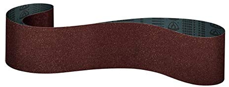 Klingpsor 316031 CS 326 YKULEX Schleifgewebe für Edelstahl, Stahl, F4G Stoßverschluss, 180 Korn, 150mm x 2500mm, 10 Stück