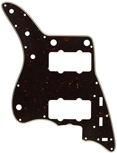 Fender 009-4459-049 Pure Vintage 3-Ply 13-Hole Mount Brown Shell '65 Jazzmaster Pickguard