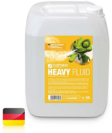 Cameo HEAVY FLUID 10 L - Nebelfluid mit sehr hoher Dichte und sehr langer Standzeit, 10 L