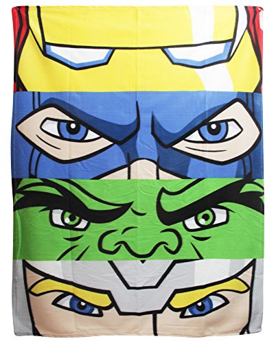 MARVEL Disney Avengers Shield Fleecedecke