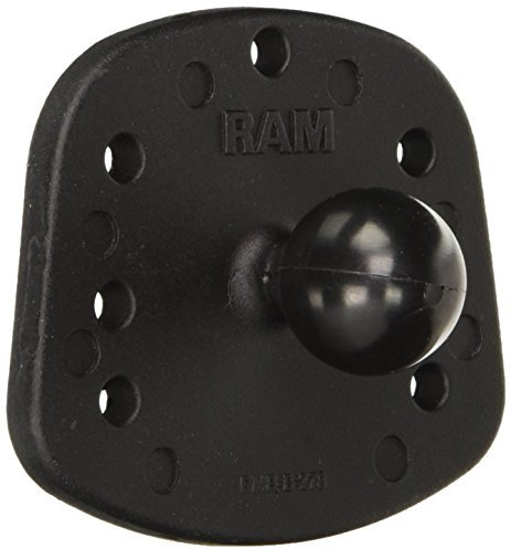 Ram Mount - Marine Electronic Adapter Base with 1 Ball for the Eagle Cuda, FishEasy, Humminbird Piranha & Lowrance X-4