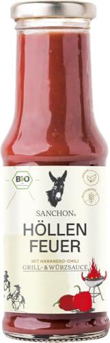 Sanchon Grillsauce Höllenfeuer (210 ml) - Bio