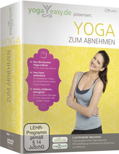 YogaEasy.de - Yoga zum Abnehmen [3 DVDs]