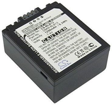 Batterie Kompatibel mit fit to Panasonic Lumix DMC-G10, Lumix DMC-G1KEG-A, Lumix DMC-G1KEB-A, Lumix DMC-GH1R