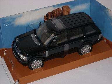 Welly Land Rover Range Rover Schwarz Black SUV Metallmodell 1/24 Modellauto Modell Auto