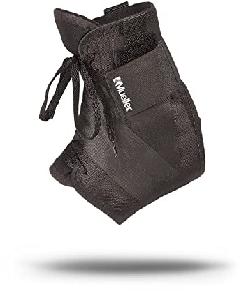 Mueller 4177-1 Tape Style Sprunggelenkbandage, größe S, schwarz