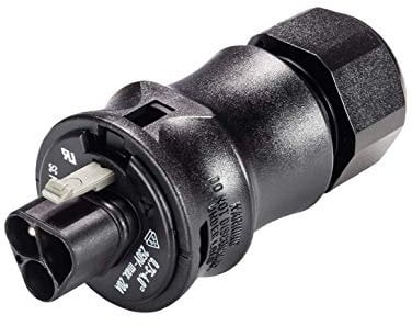 Wieland RST20i3 Steckverbinder Stecker, 3-polig, Schraubanschluss, 0,75-6 mm², für Leitungen 10-14 mm, 96.032.4153.1
