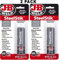 J-B Weld 8267-S SteelStik Lot de 2 bâtons de mastic époxy renforcé en acier 56,7 g
