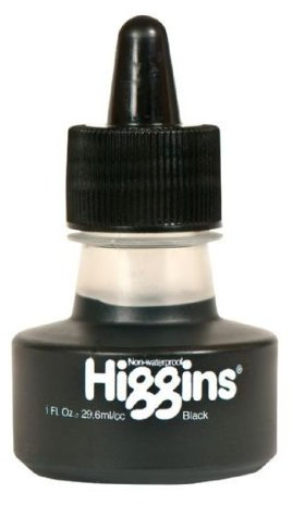 Non-Waterproof Black Ink