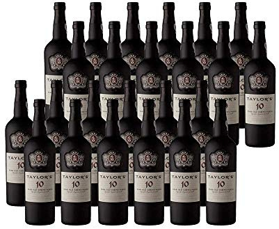 24 Flaschen Taylor's Port Tawny 10 Years Old, Dessertwein, Portwein, 24 x 0,75 Liter