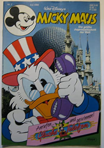 Micky Maus Heft 7 von 1990 Original. Kein Nachdruck.