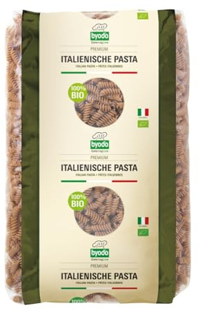 Byodo Spiralen Vollkorn integrale, 1er Pack (1 x 5 kg Beutel) - Bio