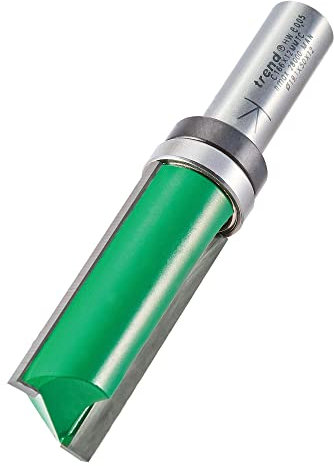 Trend Perfilador de corte 19,1 mm de diámetro x 50 mm, para rebajar y recortar bordes solo, C166X12MMTC