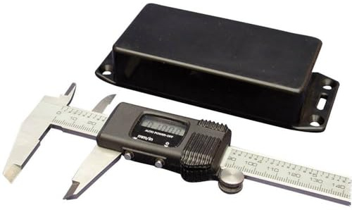 Hammond Enclosure, Multipurpose, Plastic, Black - 1591HFLBK