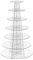 Scalloped Acrylic Cupcake Stand 7 Layer