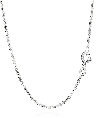 NKlaus Ankerkette Silber 925, Silberkette Herren, 70 cm, 2 mm, 1 Stück