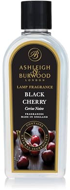 Ashleigh & Burwood - Schwarzkirsch-Lampenduft 500 ml – hergestellt in Großbritannien, reinigt und parfümiert die Luft, fördert das Wohlbefinden, fruchtiger Duft mit Veilchen und Moschusnoten,