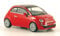 Fiat 500, rot, 2007, Modellauto, Fertigmodell, Minichamps 1:64