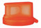 alfi Verschlusskappe, Edelstahl, orange, 13 x 9.1 x 4.1 cm
