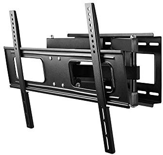 Goobay 63487 TV EasyFold XL Doppelflügel Halter für TVs bis 75“ (190cm) aus pulverbeschichteten Stahl