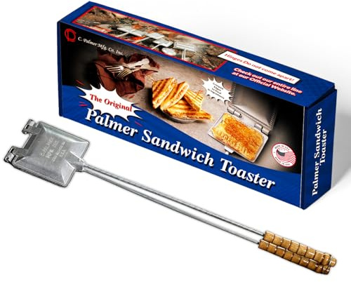 Palmer Cast Iron Long Handle Sandwich Toaster