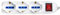 VulTech MU-02 Multipresa Elettrica 9 Posti – 6 Prese Italiane + 3 Schuko Bipasso, Ciabatta con Interruttore On/Off, Cavo 2 Metri, 10/16A, Max 3500W, Colore Bianco, Presa Multipla da Scrivania/Casa