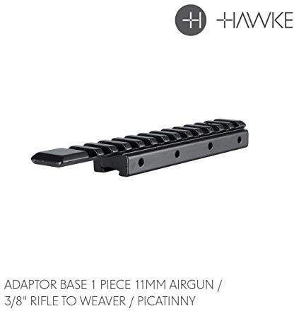 Hawke Adaptor Base 9-11mm Airgun or 3/8 Rifle to Weaver/Picatinny with extension