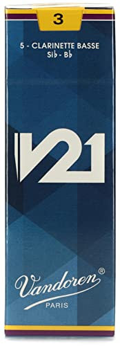 Vandoren Blatt Bass-Klarinette V21 Stärke: 3