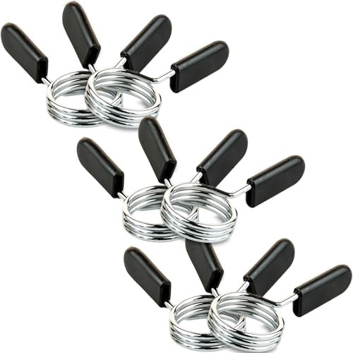 C.P. Sports PAAR Hantelverschlüsse, Feststeller, 30mm, Federverschlüsse, Federclip, Hantel (3 Paar)