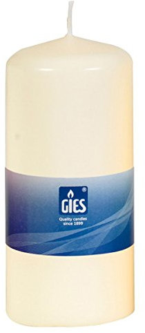 Gies Kerzen Stumpenkerzen 130x58mm Champagner