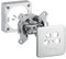 4-Fach SAT Antennendosen Stich- oder Enddose 2 dB