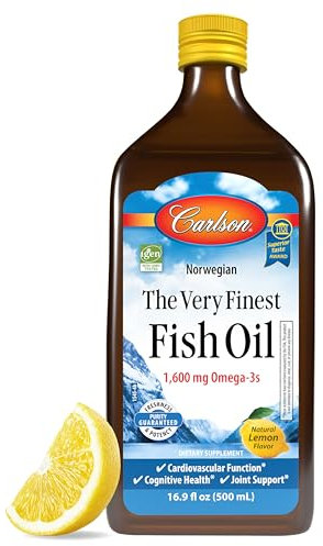 Carlson-Fish Oil Lemon 16.9fl o