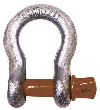 Titan 5/16 pollici caldo zincato arco tipo grillo dell'ancora, 41702 tonnellate WLL