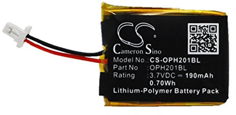 CS-OPH201BL Akku 190mAh Kompatibel mit [Opticon] OPN-2000, OPN-2001, OPN-2002, OPN-2004, OPN-2005, OPN-2006