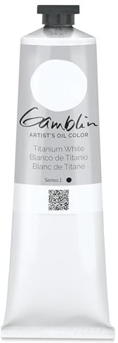 Gamblin G2810 150ml Artistes grade de couleur - l'huile - blanc de titane