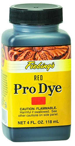 Fiebing's Professional Oil Dye - Red, 4 oz.