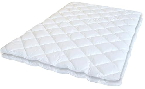 Softsan 4 Jahreszeiten Bettdecke Bio Hygienic 135x200 cm allergikergeeignet, Microfaser Decke zweiteilig für Sommer Winter und als Übergangsdecke, Verschiedene Größen
