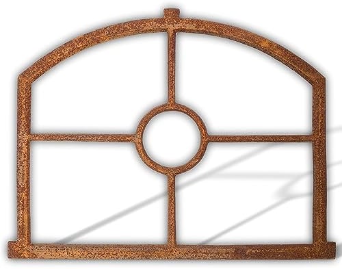 aubaho Nostalgie Stallfenster Fenster 55x70cm Eisen Eisenfenster Rost antik Stil