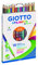 GIOTTO Stilnovo Bicolor, Buntstifte mit 2 Minenfarben, Hexagonal, Minen-Durchmesser 3,3 mm, 18 sortierte Farben