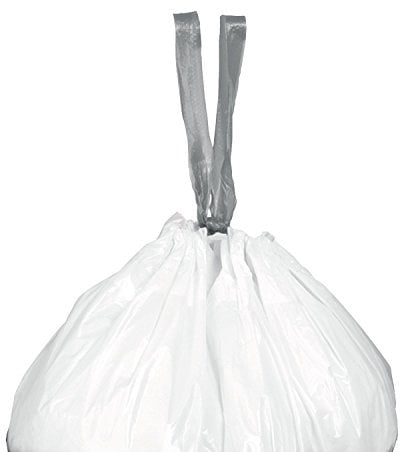 Brabantia 105326 PerfectFitBagsH, 50–60 l, 10 Beutelrolle, inTearOffDisplay, Kunststoff, weiß, 1 Count (Pack of 10)