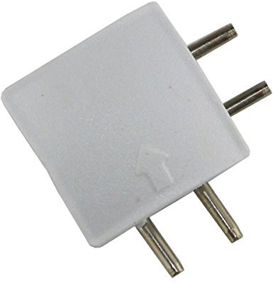 VBLED® Ministick Eckerbinder rechts Verbindungsstück für LED Leuchte Lichtleiste Lichtbalken Schrankleuchte Schranklampe Küchenleuchte Küchenlampe Möbelleuchte Möbellampe Unterbauleuchte Unterbaulampe Aufbauleuchte Aufbaulampe
