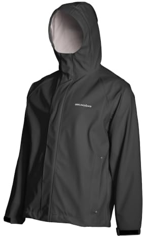 Grundéns Men’s Neptune Fishing Jacket, Green, Large