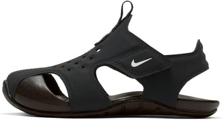 Nike Garçon Unisex Kinder Sunray Protect 2 (TD) Sandales Plateforme, Noir (Black/White 001), 20 EU