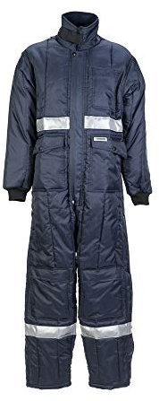 Größe XXXL Herren Planam Kühl-/Gefrierhaus Kühlhaus Overall marine Innenfutter rot Modell 5124