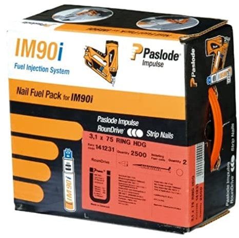 Spit - Nägel im90 Ring/o feuerverzinkt 2,5x50 schwarz (2500u)